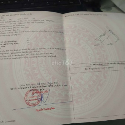 Kẹt tiền bán lô đất tâm huyết của 2 vợ chồng