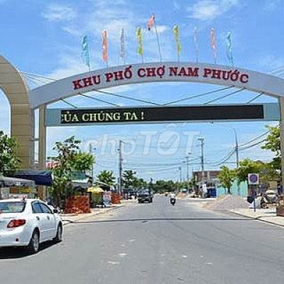 Khu Phố Chợ Nam Phước.Sẵn Sổ.Giữ Chỗ 20 tr.CK Cao