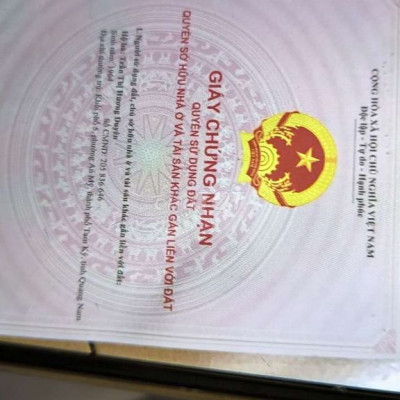 Bán đất ở Quảng Nam, nhà rộng rãi, sạch sẽ.