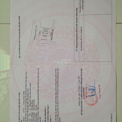 BÁN LÔ ĐẤT GẦN FPT KHU THÁI DƯƠNG 2. ĐIỆN NGỌC