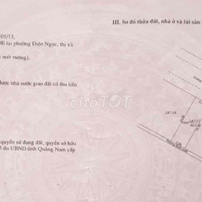 Bán nhanh lô Ngọc Dương Reviside sạch đẹp giá sập