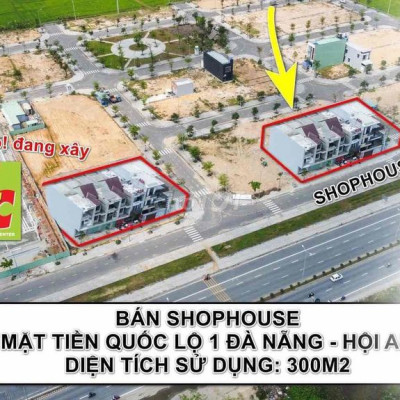 Shopouse 3Tầng TTTP Mới Quảng Nam- Đối diện Big C