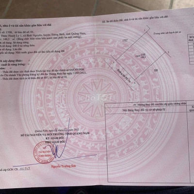 BÁN LÔ ĐẤT. SÁT QUỐC LỘ 1A