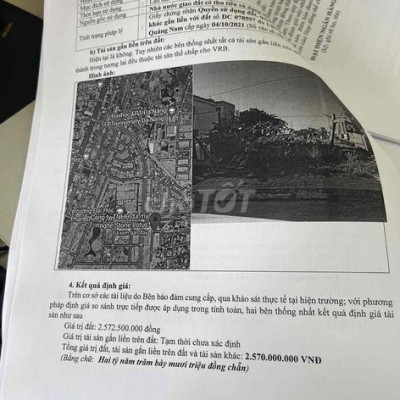 Ngân hàng dí bán lỗ lô đất siêu đẹp