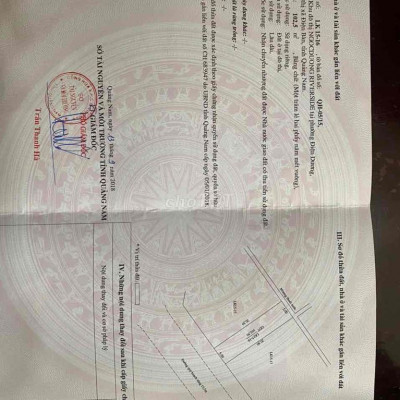 bán đất đường 7.5m Điện Dương gần cocobay