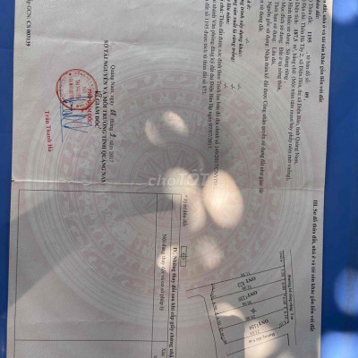 cần bán lô đất giáp ranh đà nẵng phân được 2 lô