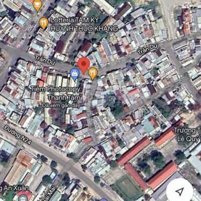 Bán Đất Tặng Nhà Cấp 4 kiệt 4,5m TTTP Tam Kỳ