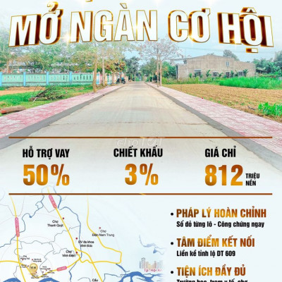 𝗡𝗛Ậ𝗡 𝗡𝗚𝗔𝗬 𝟱 𝗖𝗛Ỉ 𝗩À𝗡𝗚 KHI SỞ HỮU ĐẤT NỀN ĐIỆN BÀN