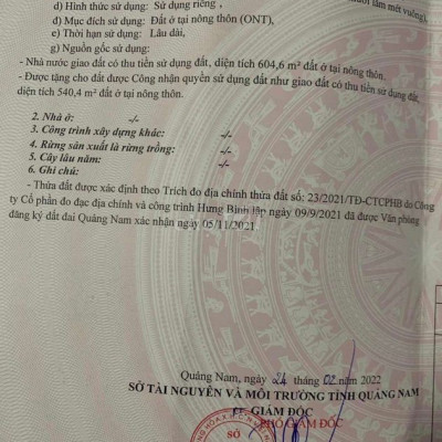 Lô Cầu Mới Cẩm Kim đất lớn làm Villas, khách sạn