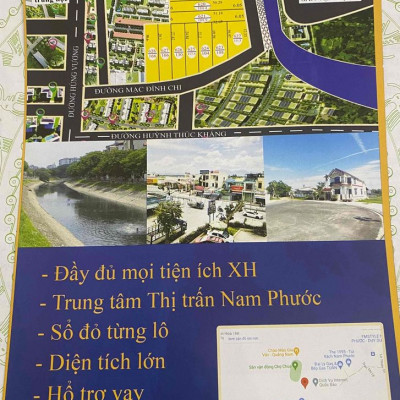 Đất Mặt Tiền Kinh Doanh-Sát Chợ- sẵn sổ.Trung tâm