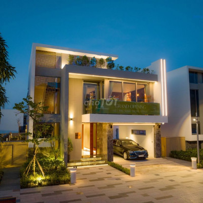 Bán biệt thự view sông Cổ Cò 427m2 3PN, có hồ bơi