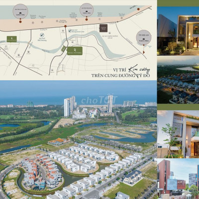 Bán biệt thự 2 mặt tiền 427m2 ven biển gần Ocean