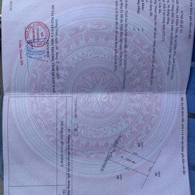 Bán lô đất 300m2 có thể tách 2 lô ở Điện Tiến