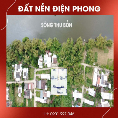 Đất view sông Điện Bàn Mua là lời - trả bán ngay