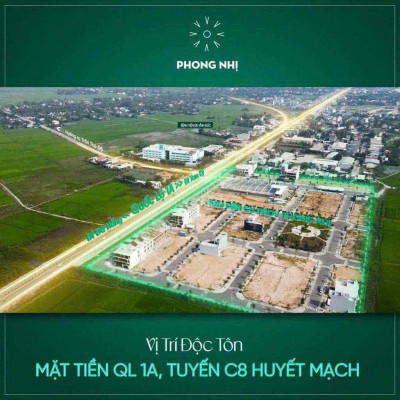 Bán ngộp lô đất QL1A chỉ 1tỷ1, NH hỗ trợ 50%