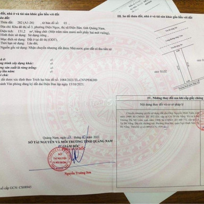 Bán đất đường Mai Xuân Thưởng, gần công viên hồ điều hòa