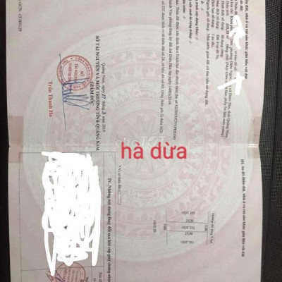 Cần tiền bán rẻ lô đất gần đg dũng sỹ điên ngọc tx điện bàn Quảng Nam