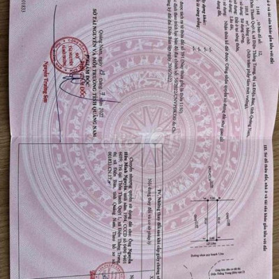 Đất nền sổ đỏ đường nhựa 7m5