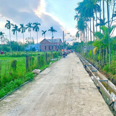 ĐIện TRung sát đường chính 4 lô liề kề