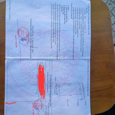 Cần bán lô đất mt đường Dũng Sỹ Diện Ngọc