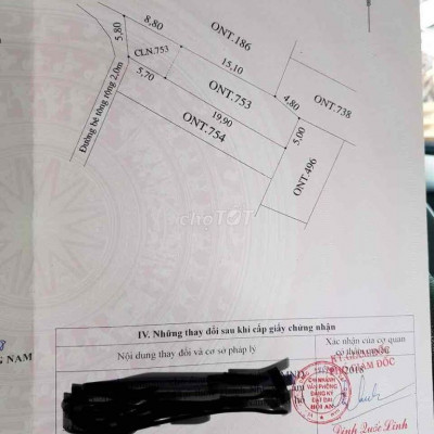 cần bán đất ở tại cẩm thanh hội an.