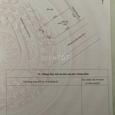 Lô góc biệt thự view sông Ngọc Dương Riverside 370m2 giá bằng lô ống