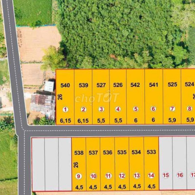 17 lô Đại Quang sát Khu Công nghiệp chỉ với 350 triệu sở hữu ngay