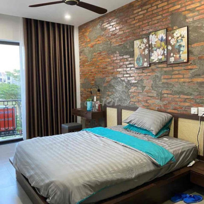 Cho thuê nhà 3 tầng full nội thất mới xây ngay chân cầu Cửa Đại