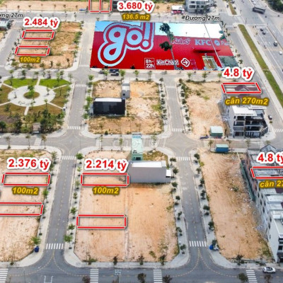 Chính chủ bán lô 100m2 đường 7m5 hướng đông, cạnh siêu thị, giá rẻ