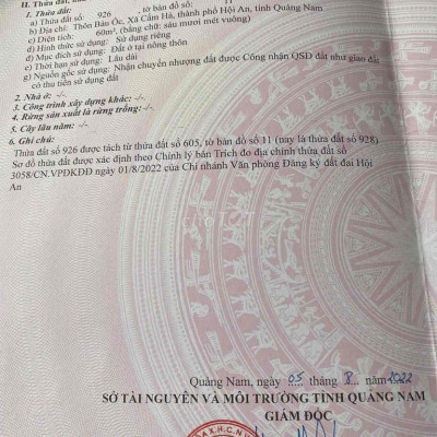 60m2 sát đường chính view đồng mát mẻ giá tốt