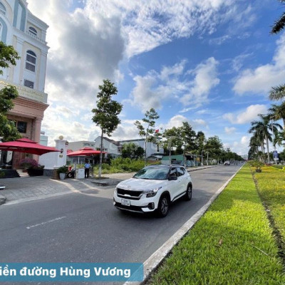 825m2 đất vàng - Mặt tiền 30m đường Hùng Vương. Sổ đỏ công chứng ngay.