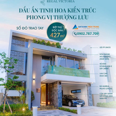 *** 1 suất ngoại giao. Biệt thự Đảo Ngọc Regal Victoria ven biển