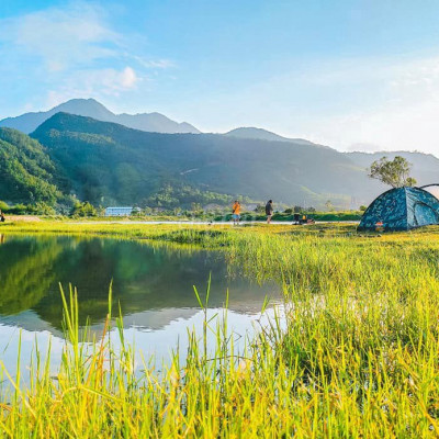 BÁN ĐẤT VEN ĐÀ NẴNG GIÁ CHỈ 610TR CÒN 4 LÔ LIỀN KỀ  ĐƯỜNG 5M SỔ SẴN