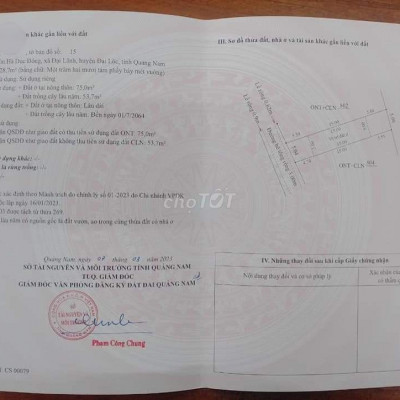 Bán 2 lô đại lộc giá siêu tốt, đường Oto quay đầu. Dân cư sát nhau.