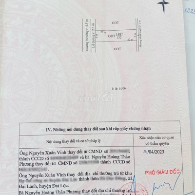 Cần bán lô đất Nghĩa Phước đối diện Mầm non Ái Nghĩa, THCS Nguyễn Trãi