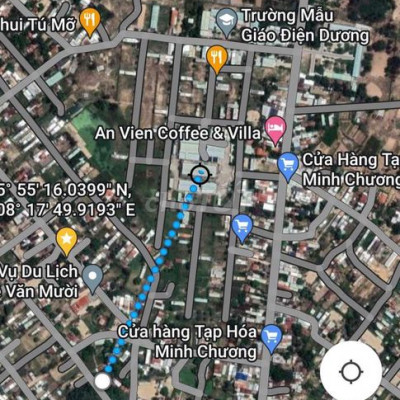 1ty6 sập hầm còn 1ty250 DT:160m²(8mx20m)sát chợ mới phường điện dương