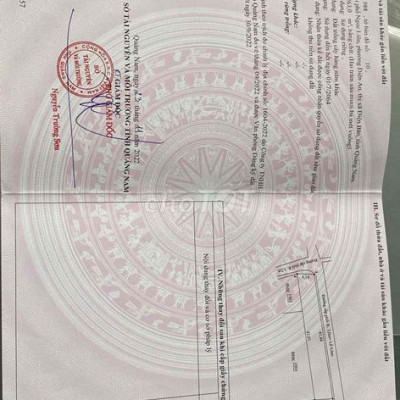 bán đất cây hàng năm, góc 2 mặt đường