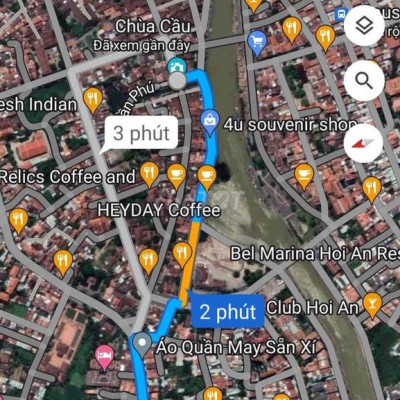 Mặt bằng cho thuê tại Hội An, đường 18/08 mặt tiền 11m