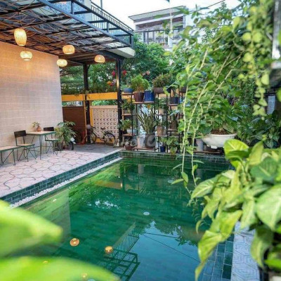CHO THUÊ  VILLA HỒ BƠI 9 PHÒNG HỘI AN.