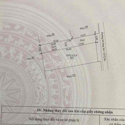 bán đất đường bê tông 3m thôn giáo ái