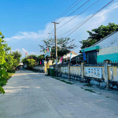 Bán đất tặng nhà cấp 4, Điện Thắng Bắc, đường 5m gần trường mẫu giáo