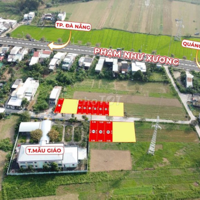 Đất Ven Đà Nẵng,Bên Cạnh Trường Mầm Non-Đối  Lưng  DT609