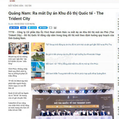 Đầu tư an toàn -  Khu đô thị An Phú đã có sổ