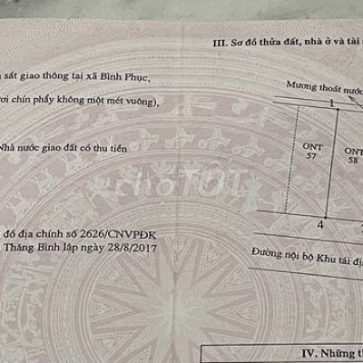 BÁN ĐẤT CỰC RẺ KHU TÁI ĐỊNH CƯ TRƯỜNG TRUNG CẤP CẢNH SÁT GIAO THÔNG