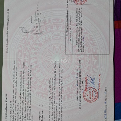 Lô đất mặt tiền đường Nguyễn Bỉnh Khiêm