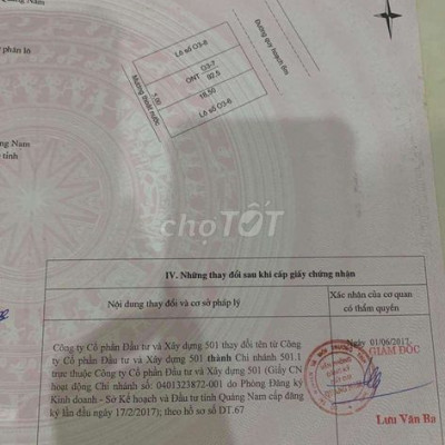 Khu phố chợ thanh quýt đường nhựa 6m giá sập hầm