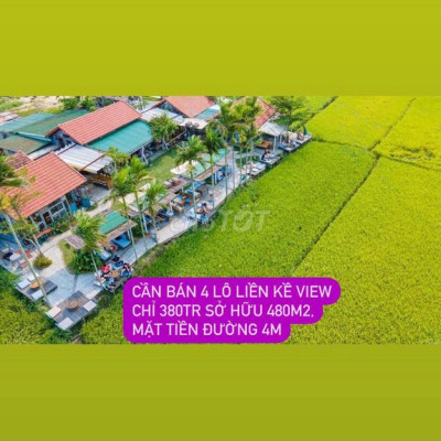 Đất sổ đỏ 480m2 đường 14B, Đại Minh, Đại Lộc giá chỉ 380tr