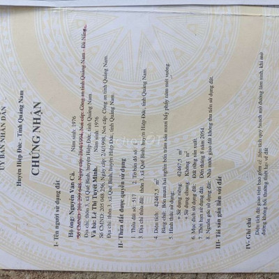 Bán đất làm trang trại chăn nuôi