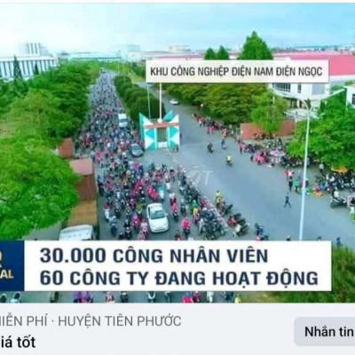 Cần bán sụp hầm nhà  mặt tiền đường phạm như xương Điện Ngọc