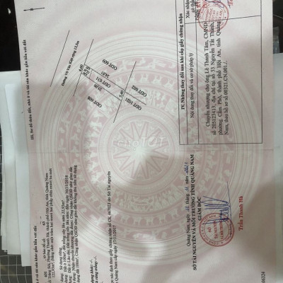 Bán lô đất tại khối 8. P. Thanh Hà. tp Hội An.